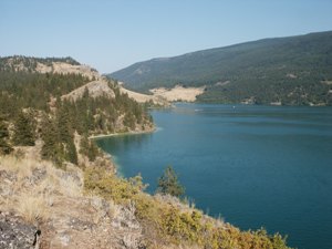 Der Kalamalka Lake in British Columbia